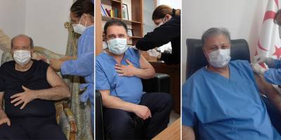 Protokol, ikinci doz aşıyı yaptırdı