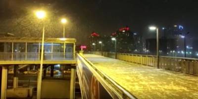 İstanbul'da kar etkisini göstermeye başladı