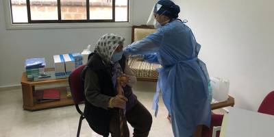 Güzelyurt AKM'de aşılama başladı