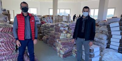 Creditwest çalışanları tarafından 524 yardım paketi bağışlandı