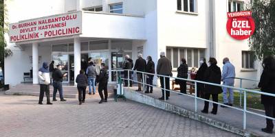 Aşı için tedbirler arttırıldı, böylece yığılma önlendi