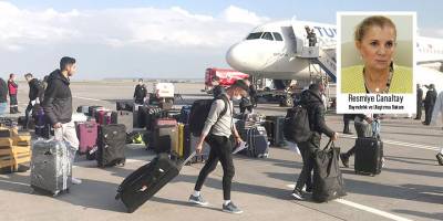 “Uçaklar dolu gelip dolu gidecek”