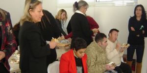 Özel çocuklara yeni yıl ziyareti