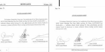 Plan Proje müdürlerine yeni atama