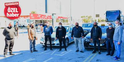 ‘Ercan Taksi’ çalışanları yetkililere seslendi:    “1 yıldır evimize ekmek götüremiyoruz, işimizi de çalıyorlar”