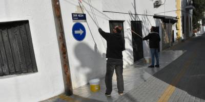 Yukarı Girne Mahallesi’nde çevre düzenlemesi yapıldı