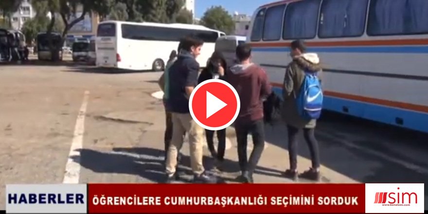 Öğrenciler seçimlerle ilgili ne düşünüyor?