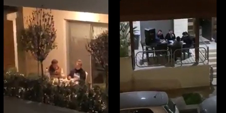 Corona akşamları: Balkondan balkona tombala