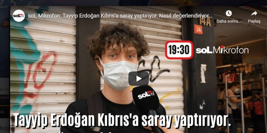 Erdoğan Kıbrıs'a saray yaptırıyor. Nasıl değerlendiriyorsunuz?